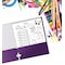 Better Office Products 2 Pocket Paper Folders Portfolio, Letter Size, Purple, 50PK 80124 - alternate 2